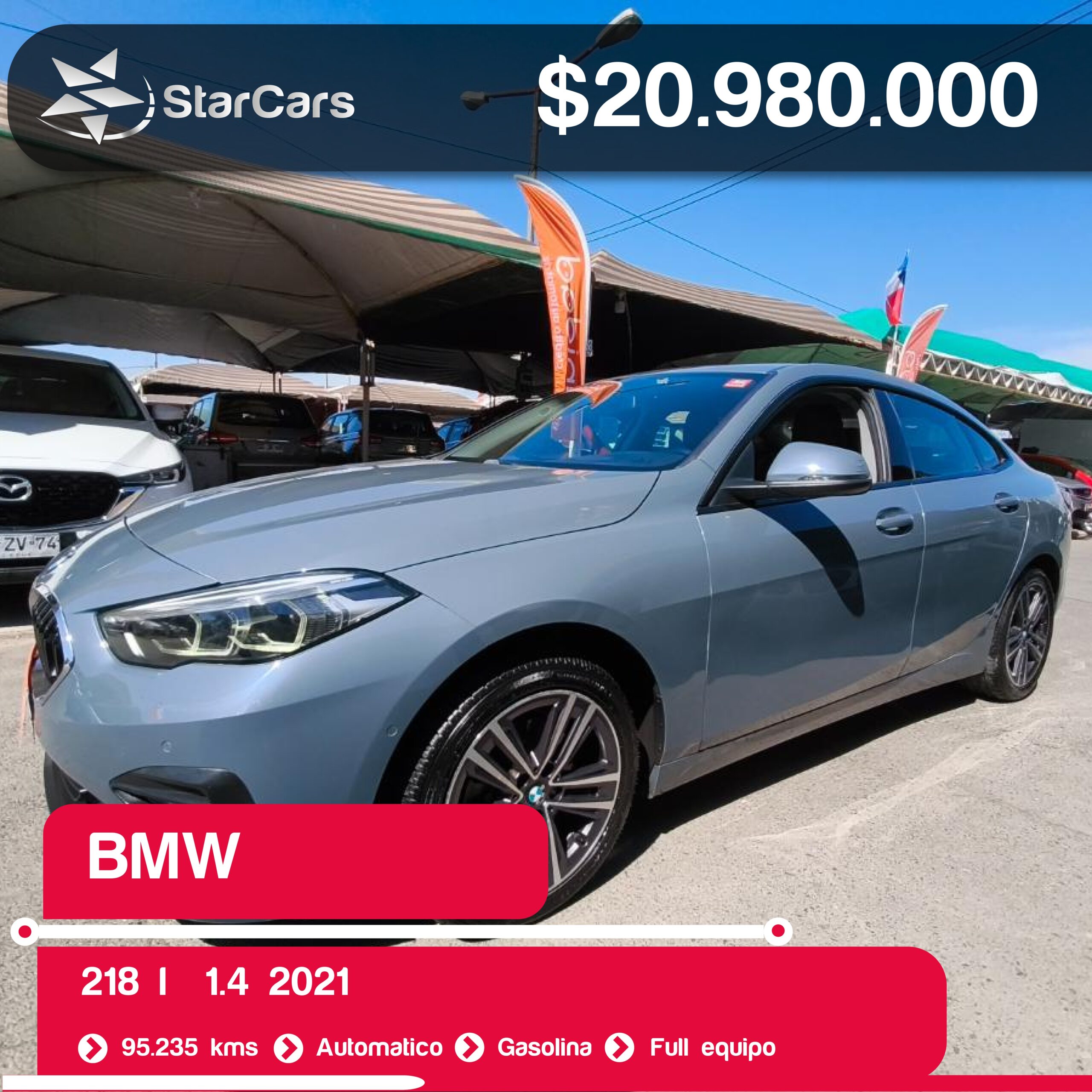 BMW 218 I  2021 1.4CC