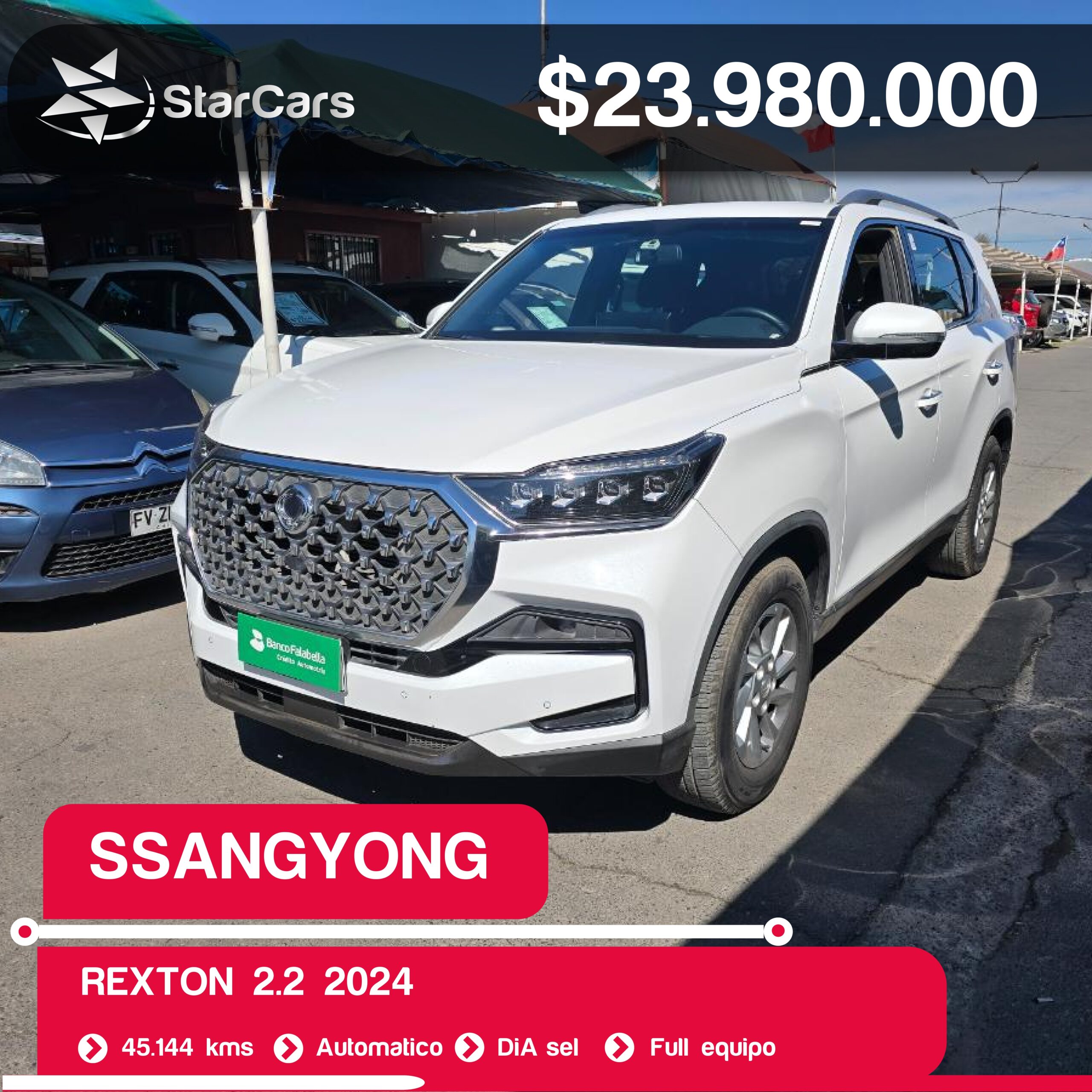 SSANGYONG REXTON 2024 2.2CC