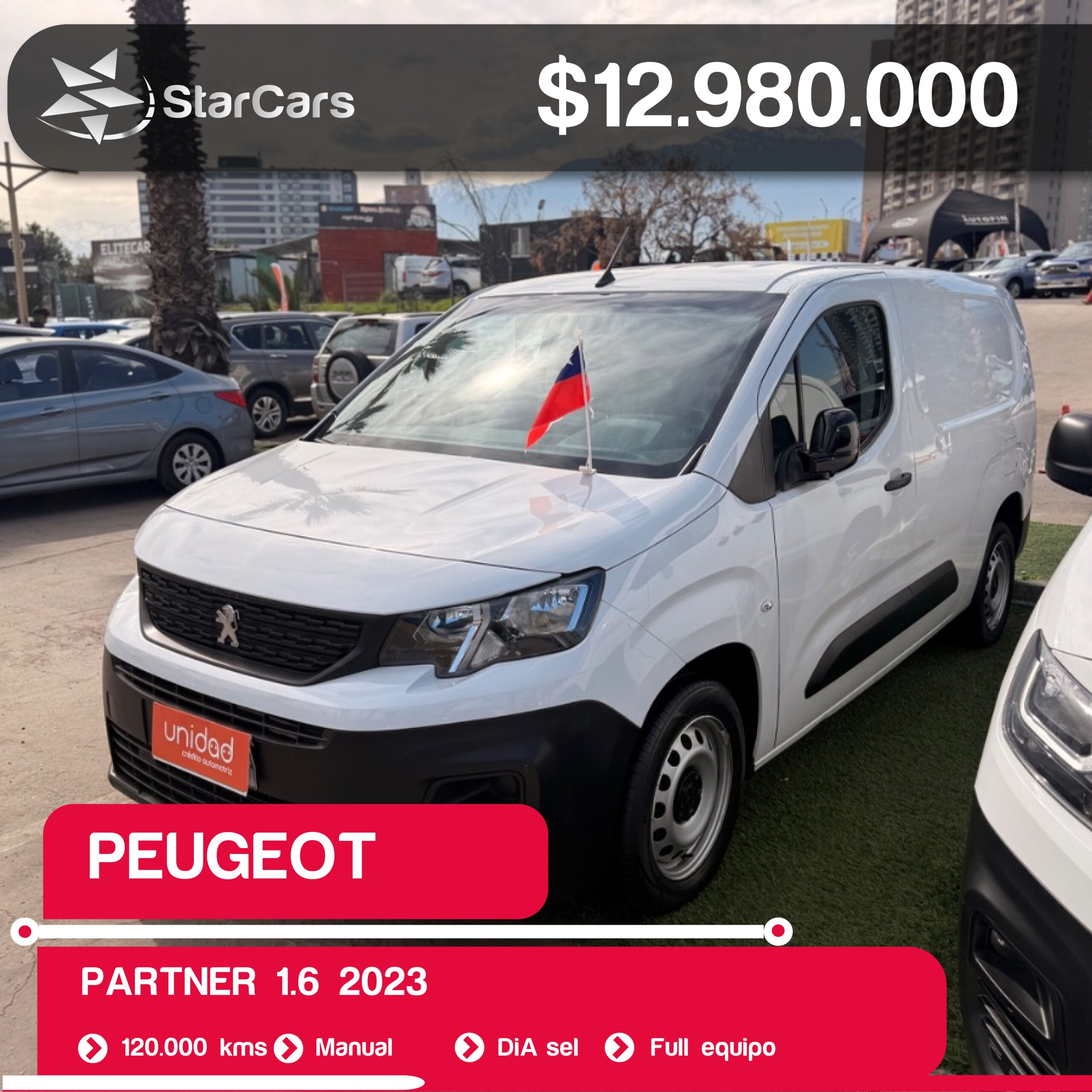 PEUGEOT PARTNER 2023 1.6CC
