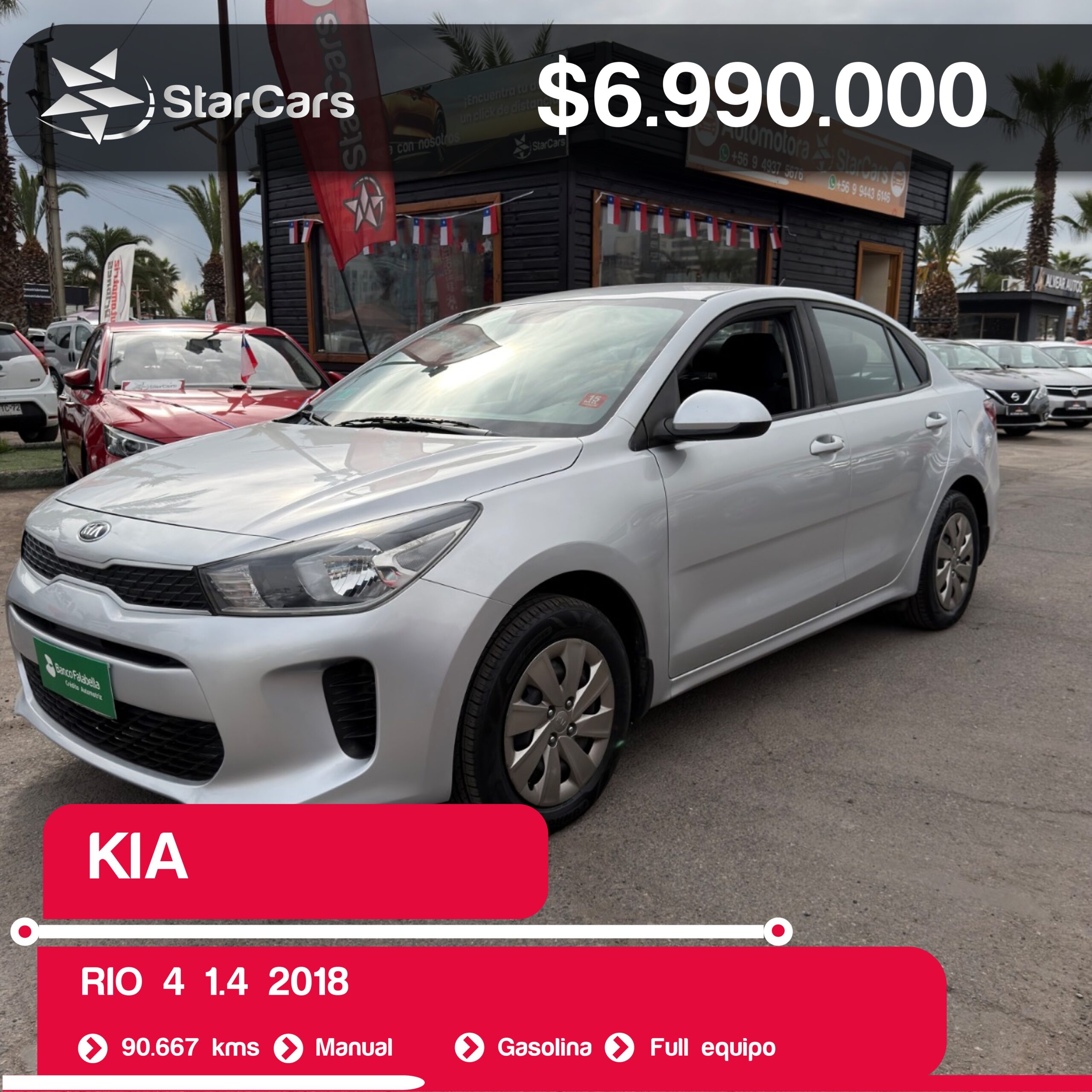 KIA RIO 4 2018 1.4CC