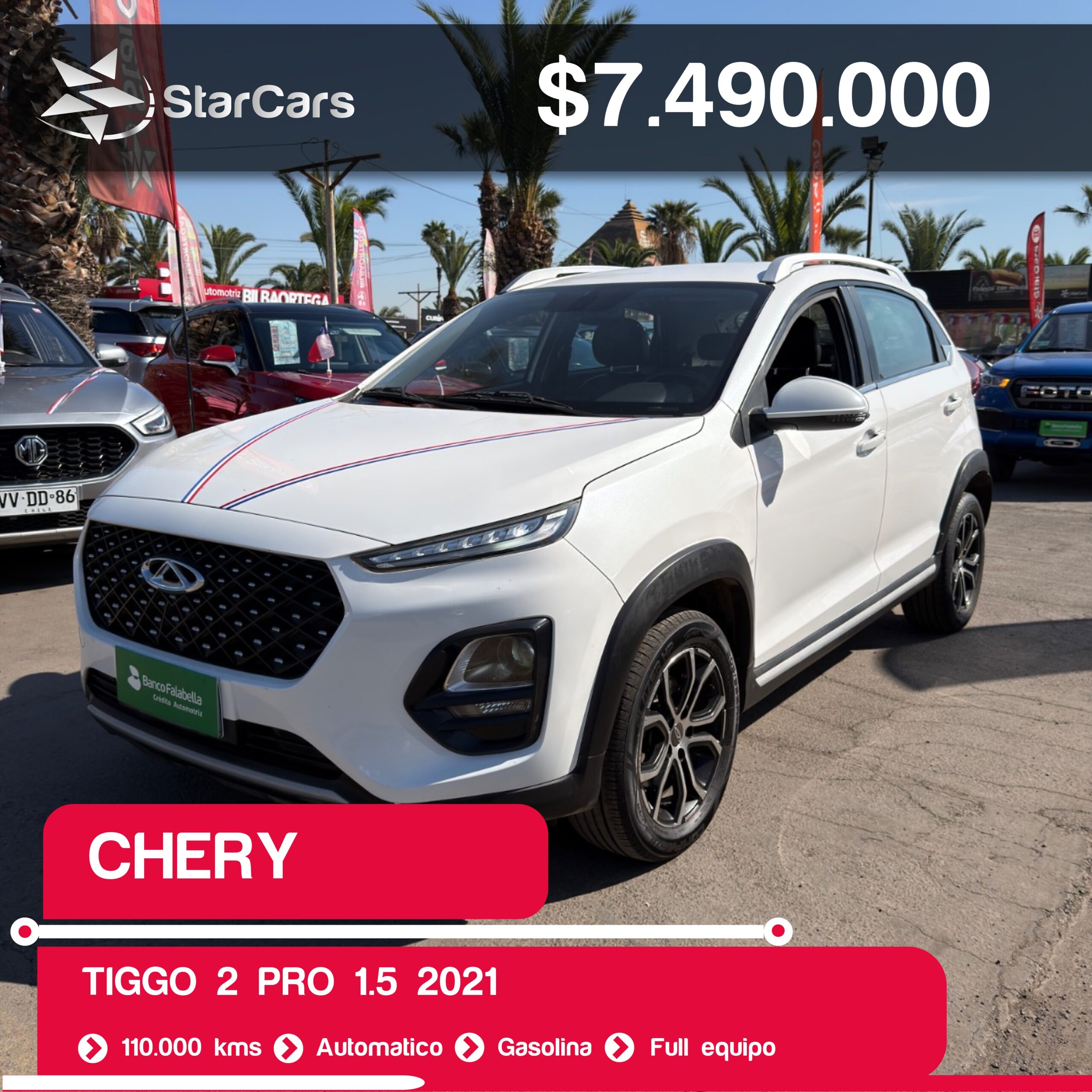 CHERY TIGGO 2 PRO 2021 1.5CC