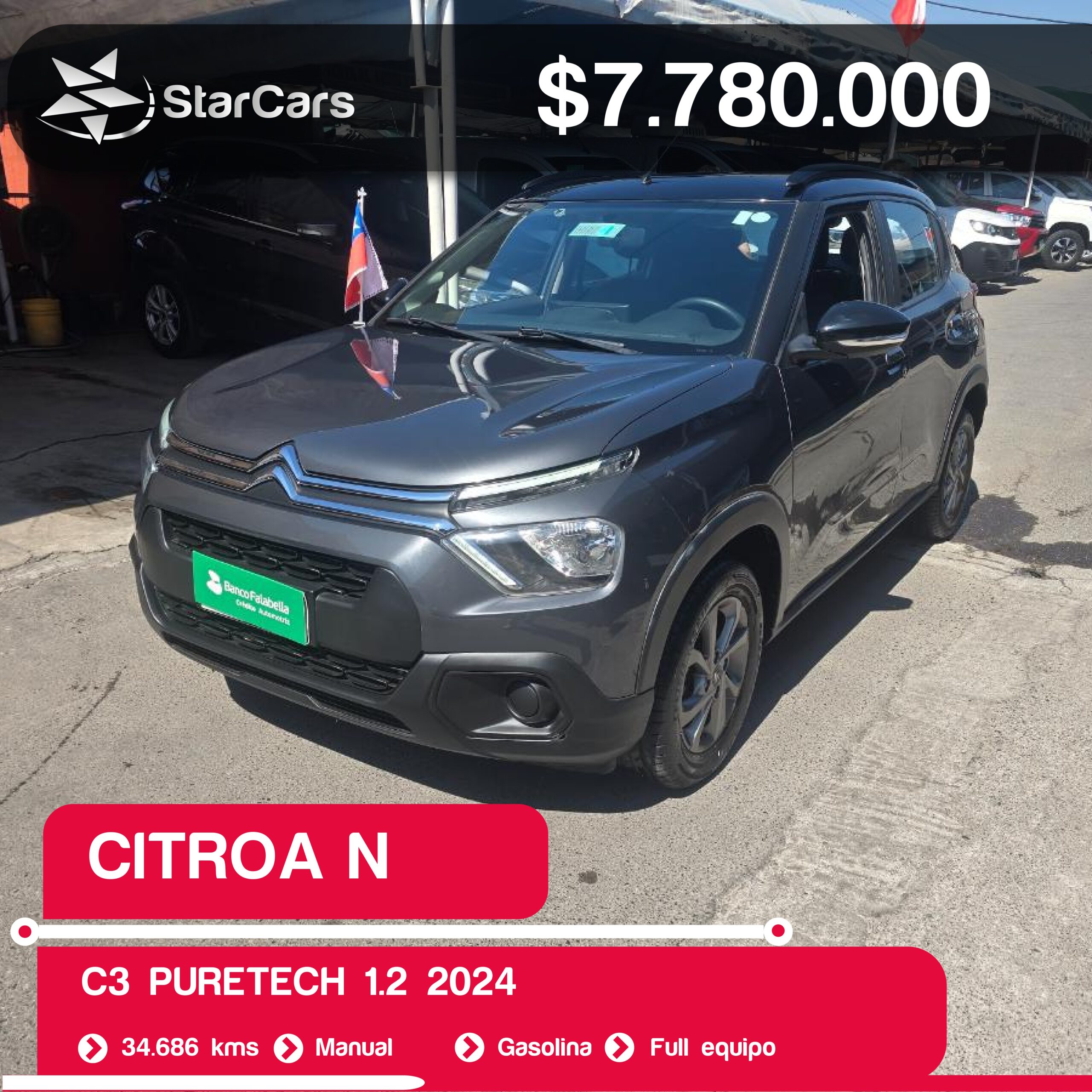 CITROëN C3 PURETECH 2024 1.2CC