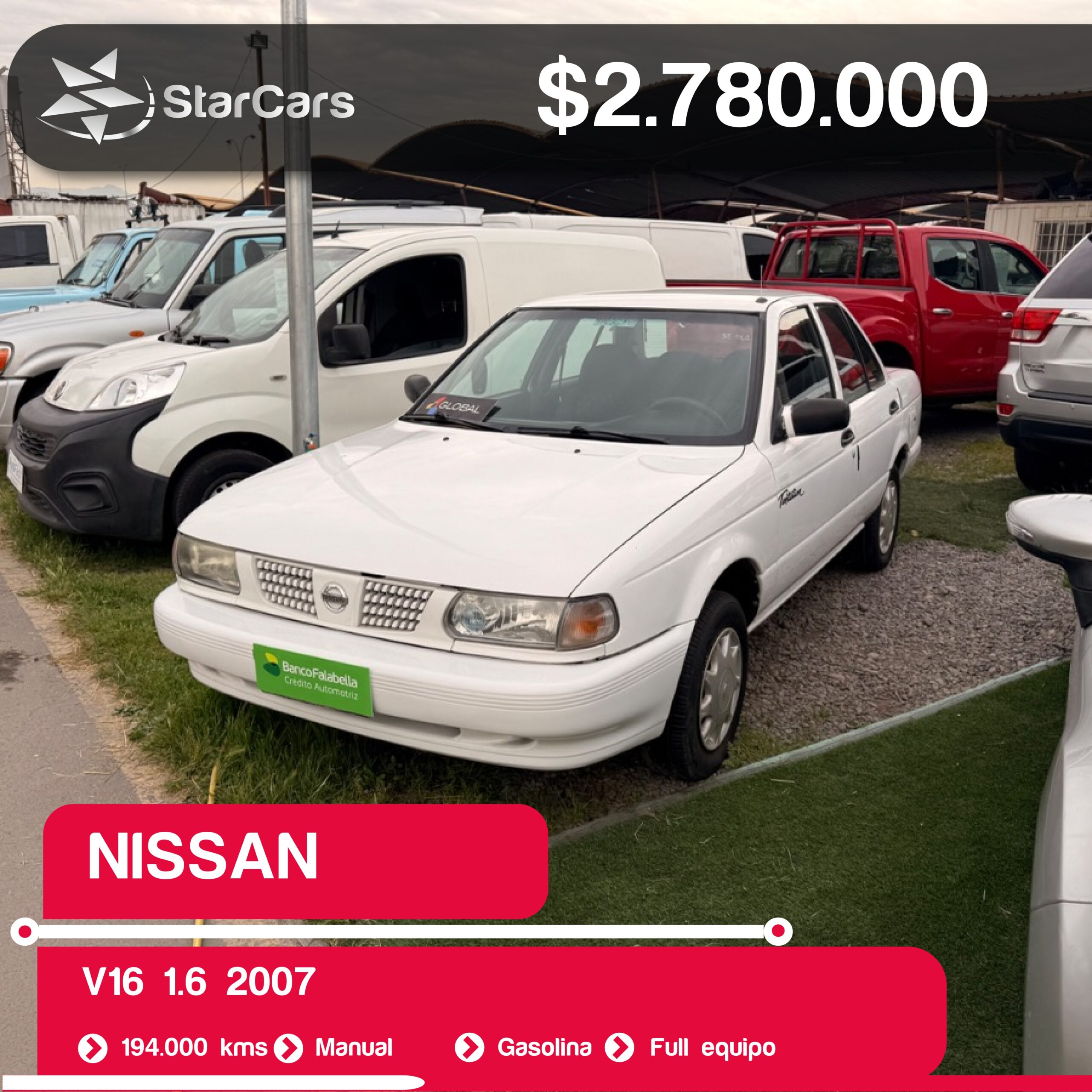 NISSAN V16 2007 1.6CC