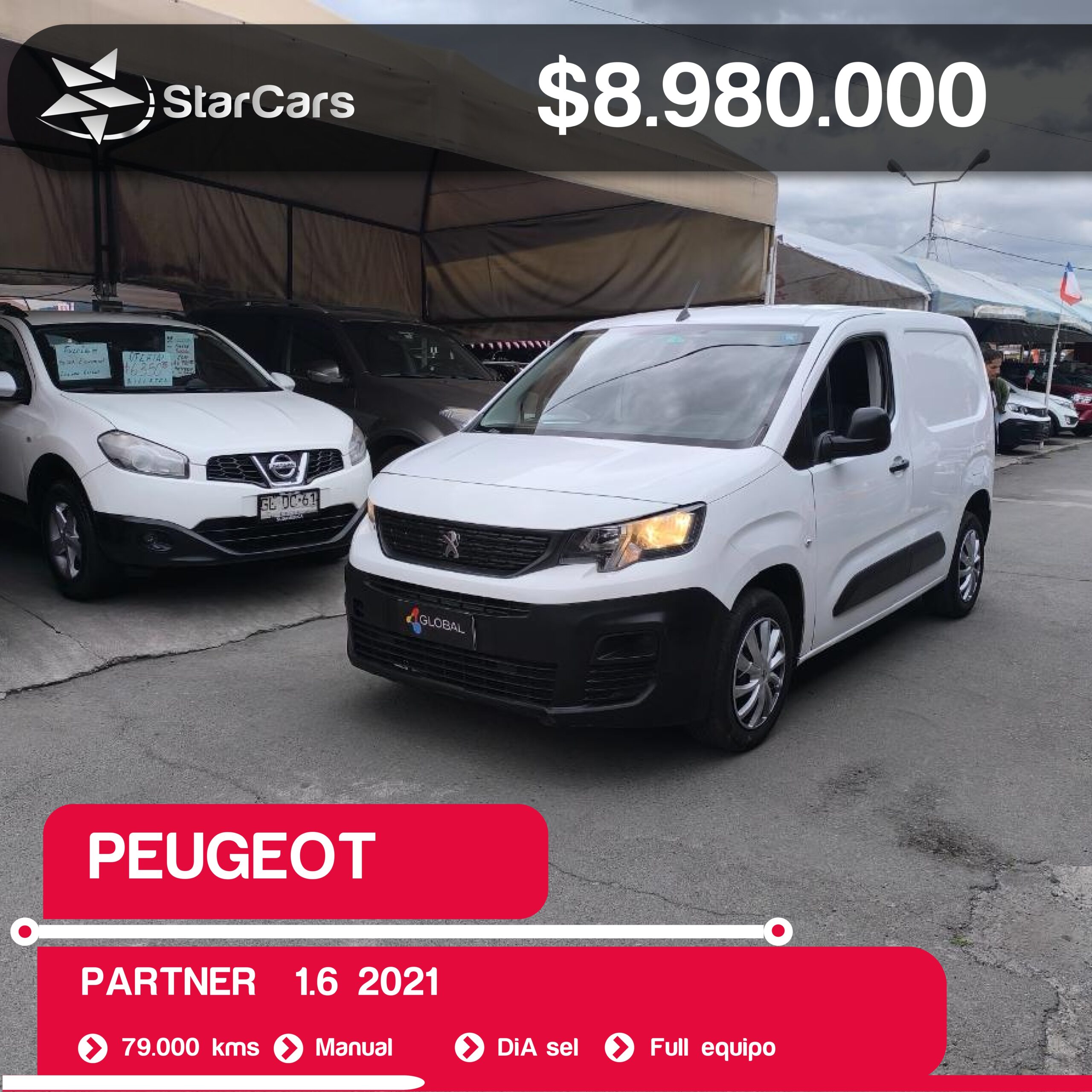 PEUGEOT PARTNER  2021 1.6CC