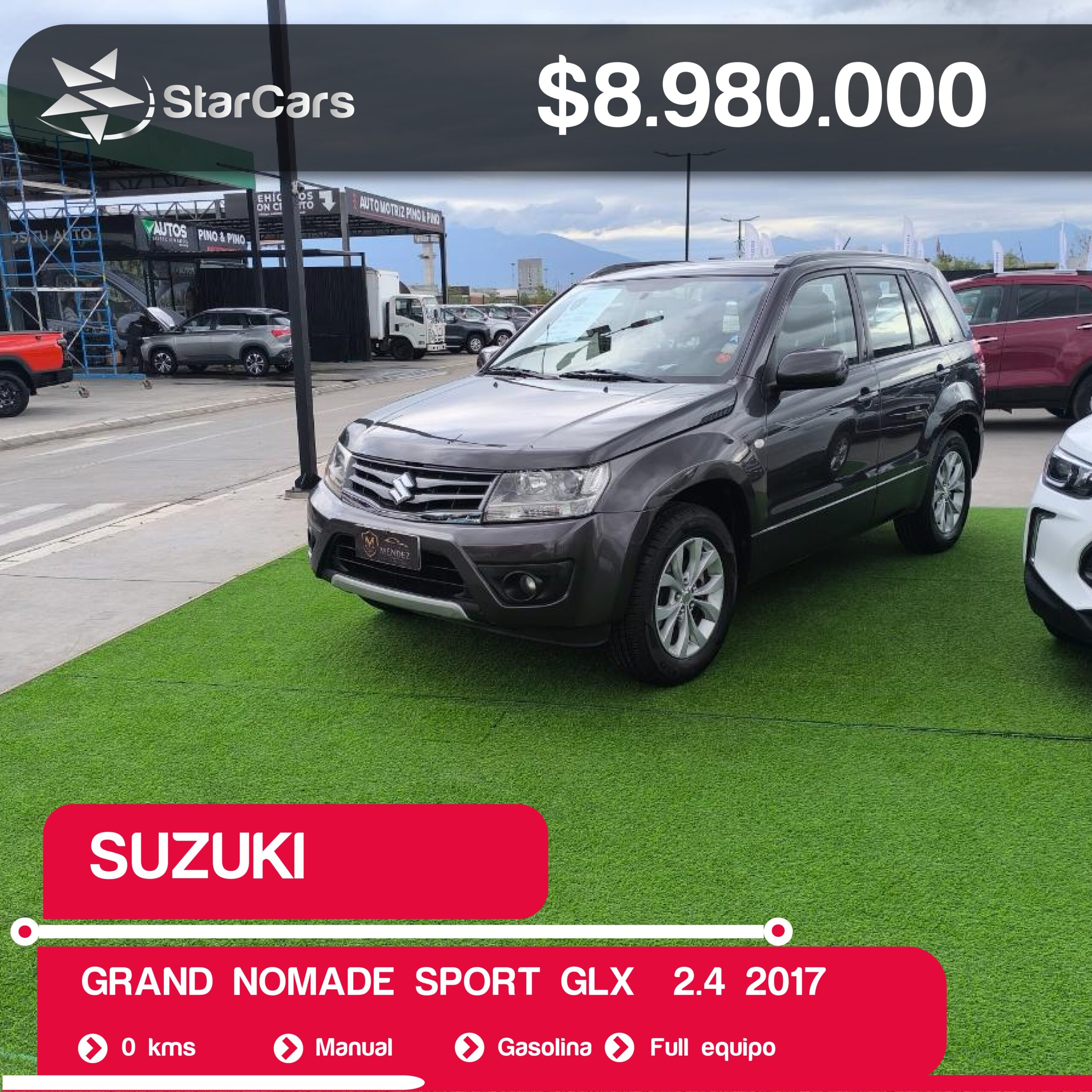 SUZUKI GRAND NOMADE SPORT GLX  2017 2.4CC