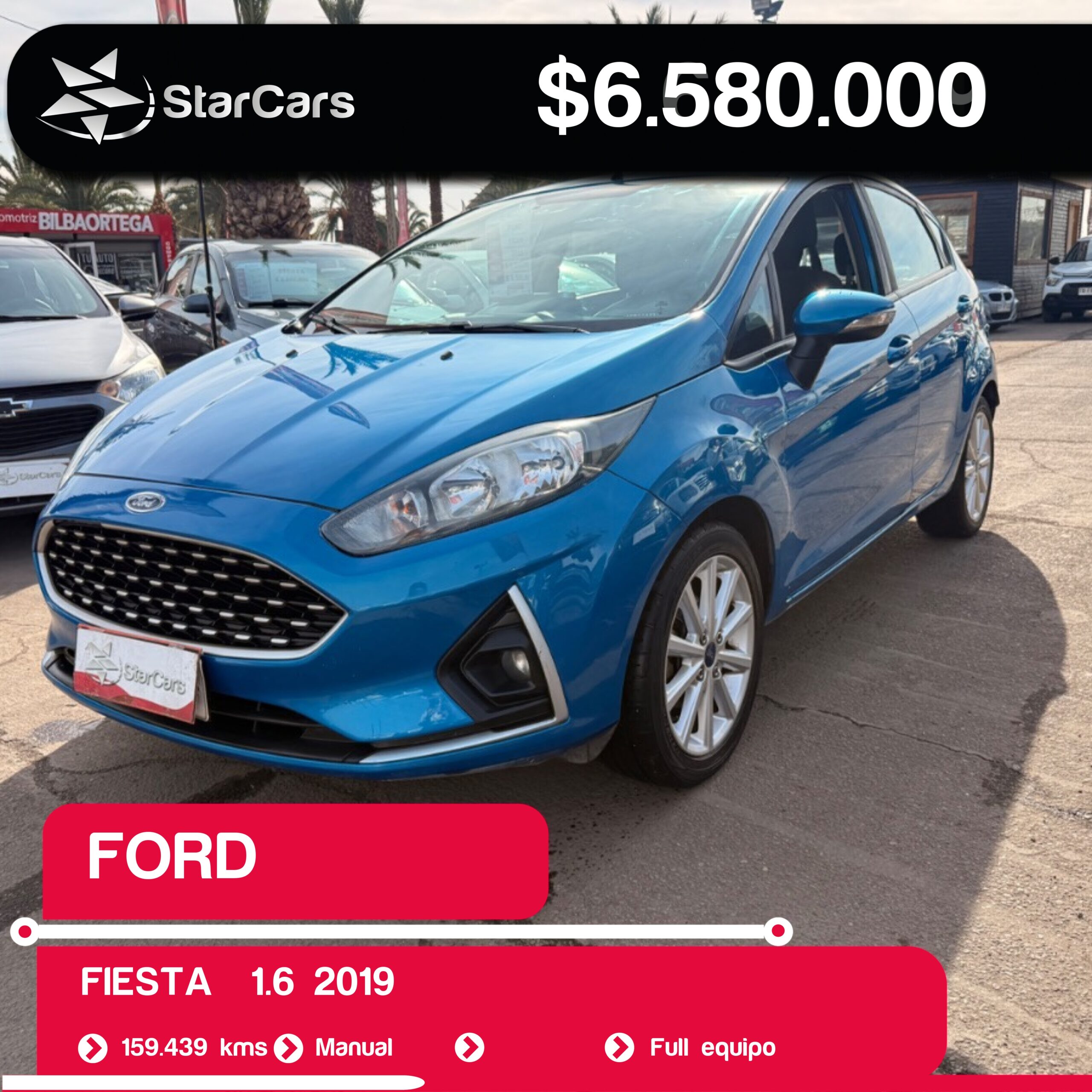 FORD FIESTA  2019 1.6CC