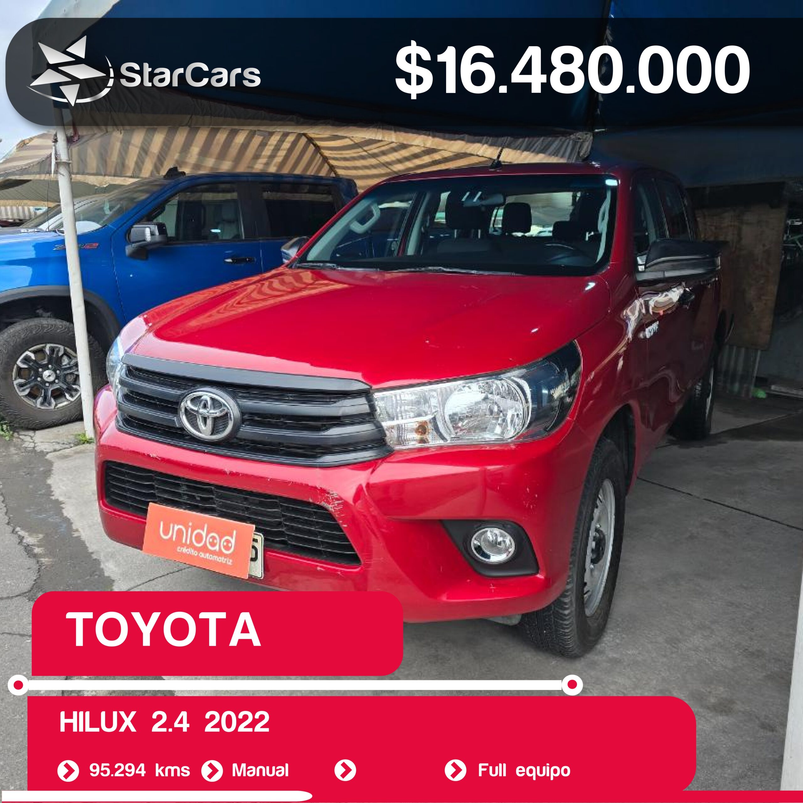TOYOTA  HILUX 2022 2.4CC