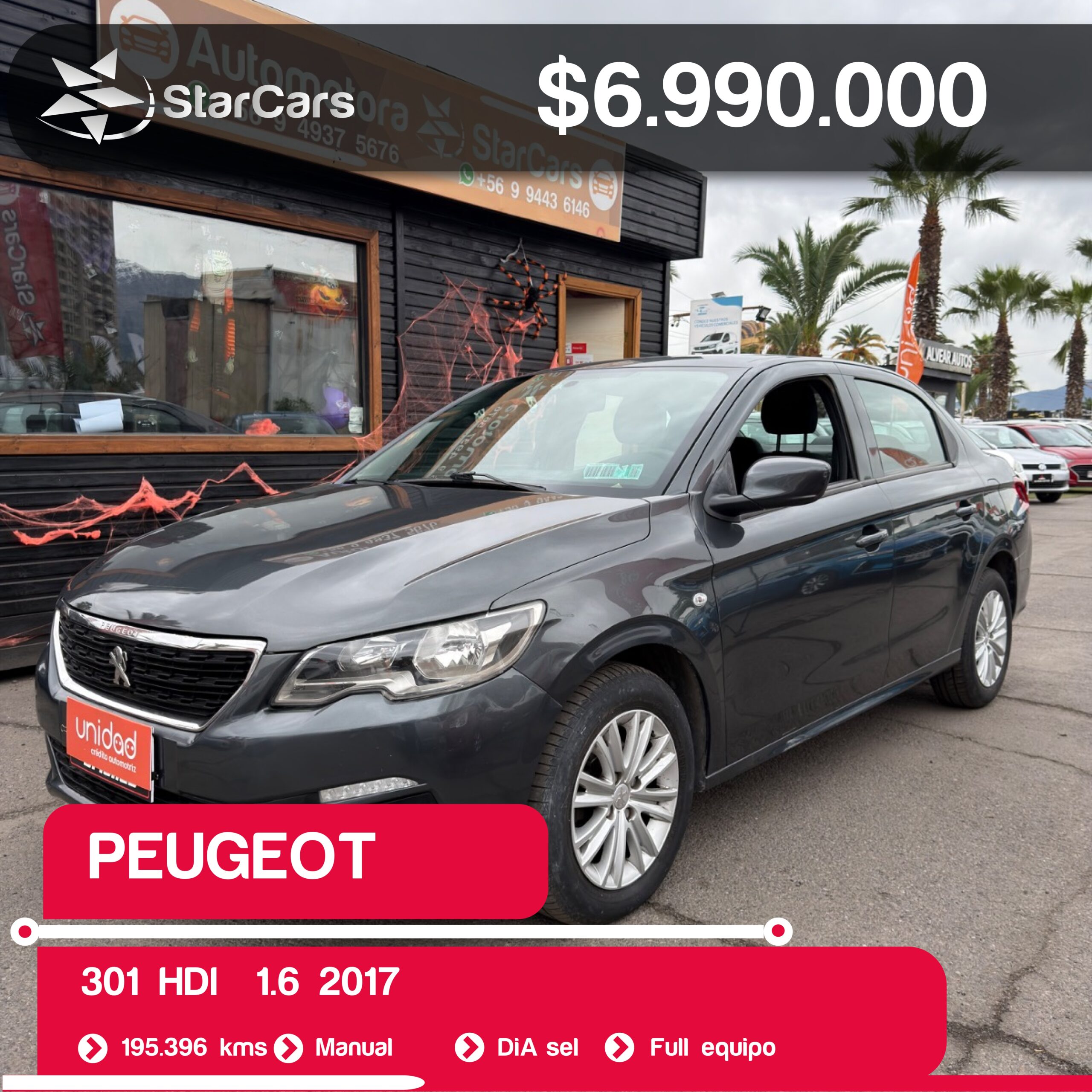 PEUGEOT 301 HDI  2017 1.6CC