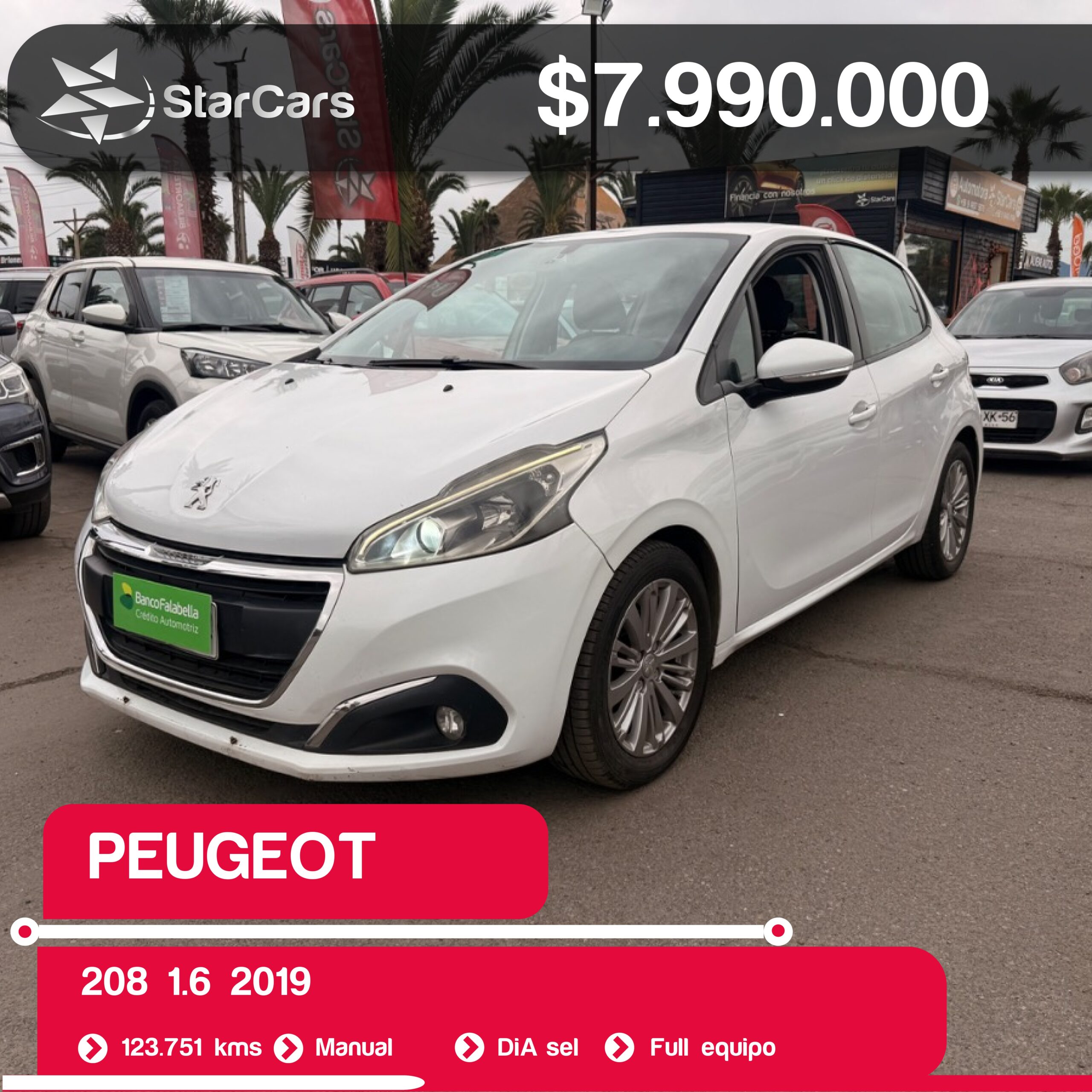 PEUGEOT 208 2019 1.6CC