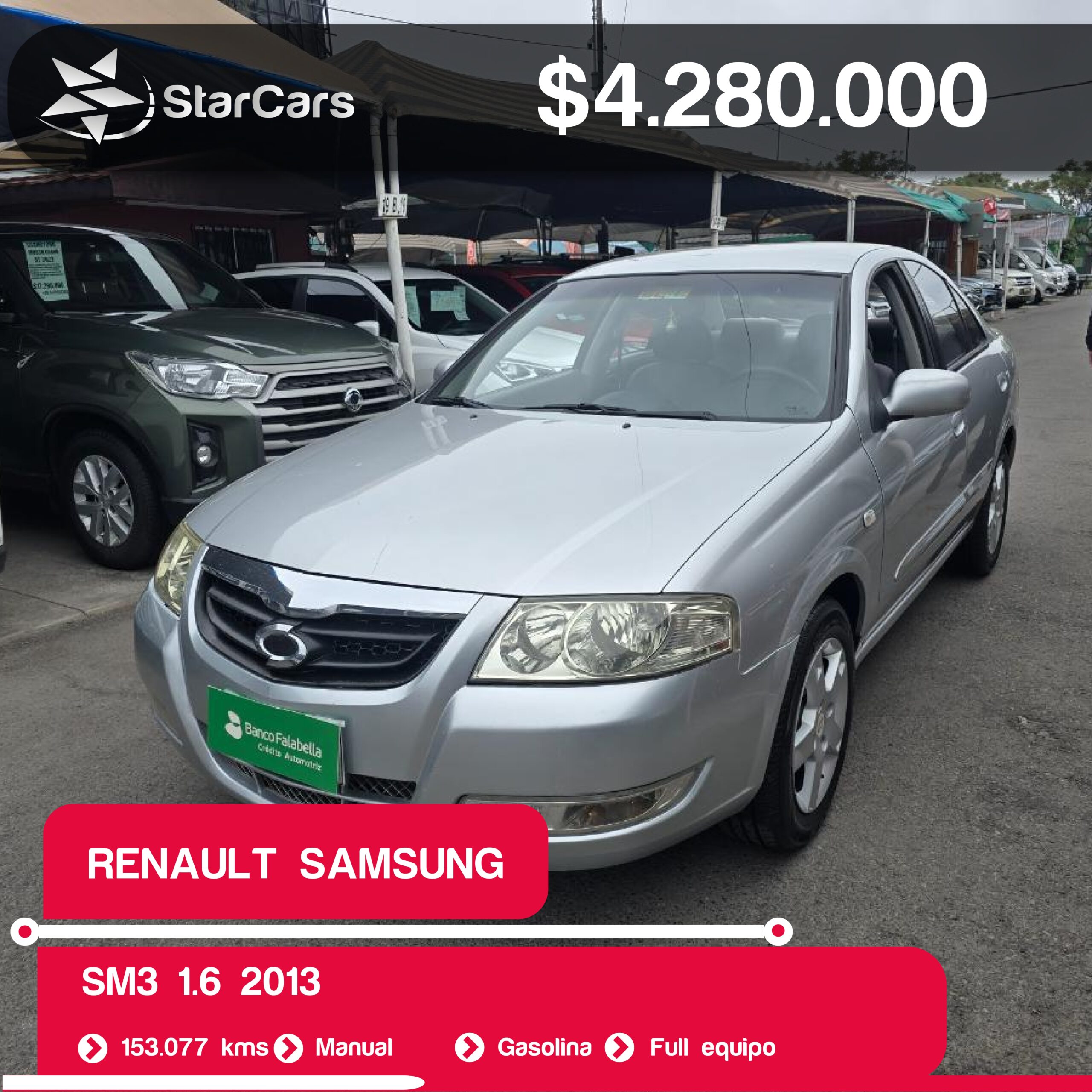RENAULT SAMSUNG SM3 2013 1.6CC