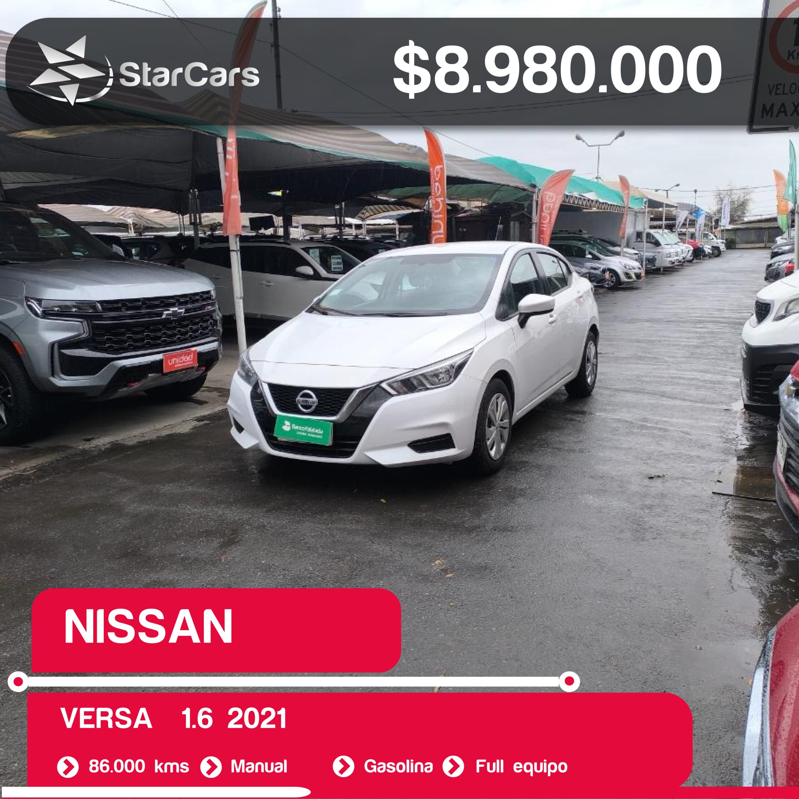 NISSAN VERSA  2021 1.6CC