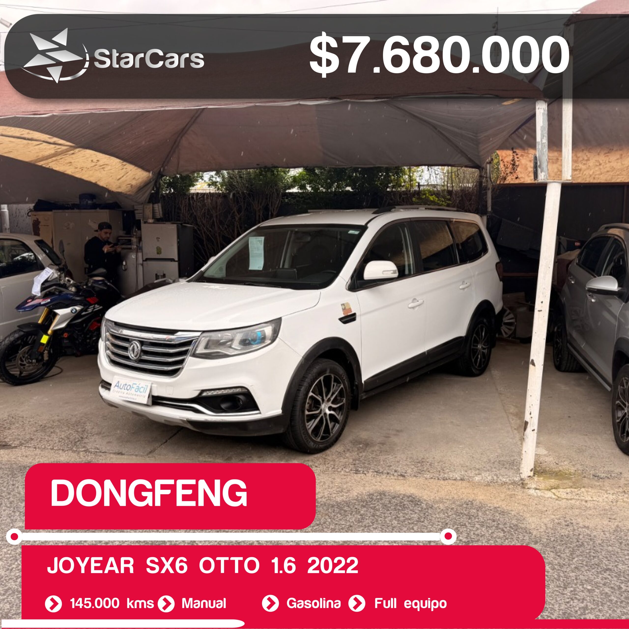 DONGFENG JOYEAR SX6 OTTO 2022 1.6CC