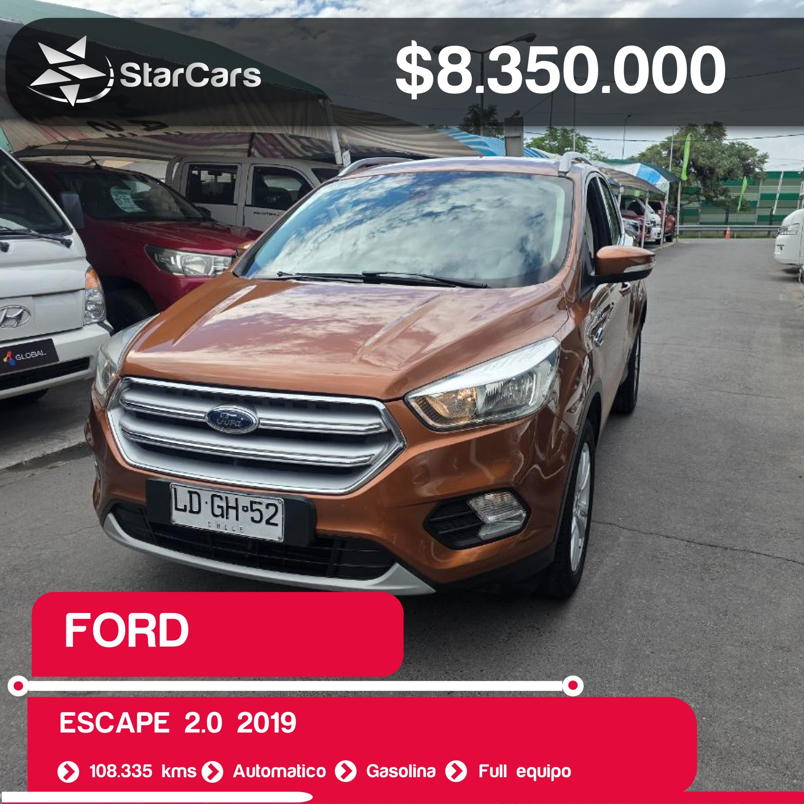 FORD ESCAPE 2019 2.0CC