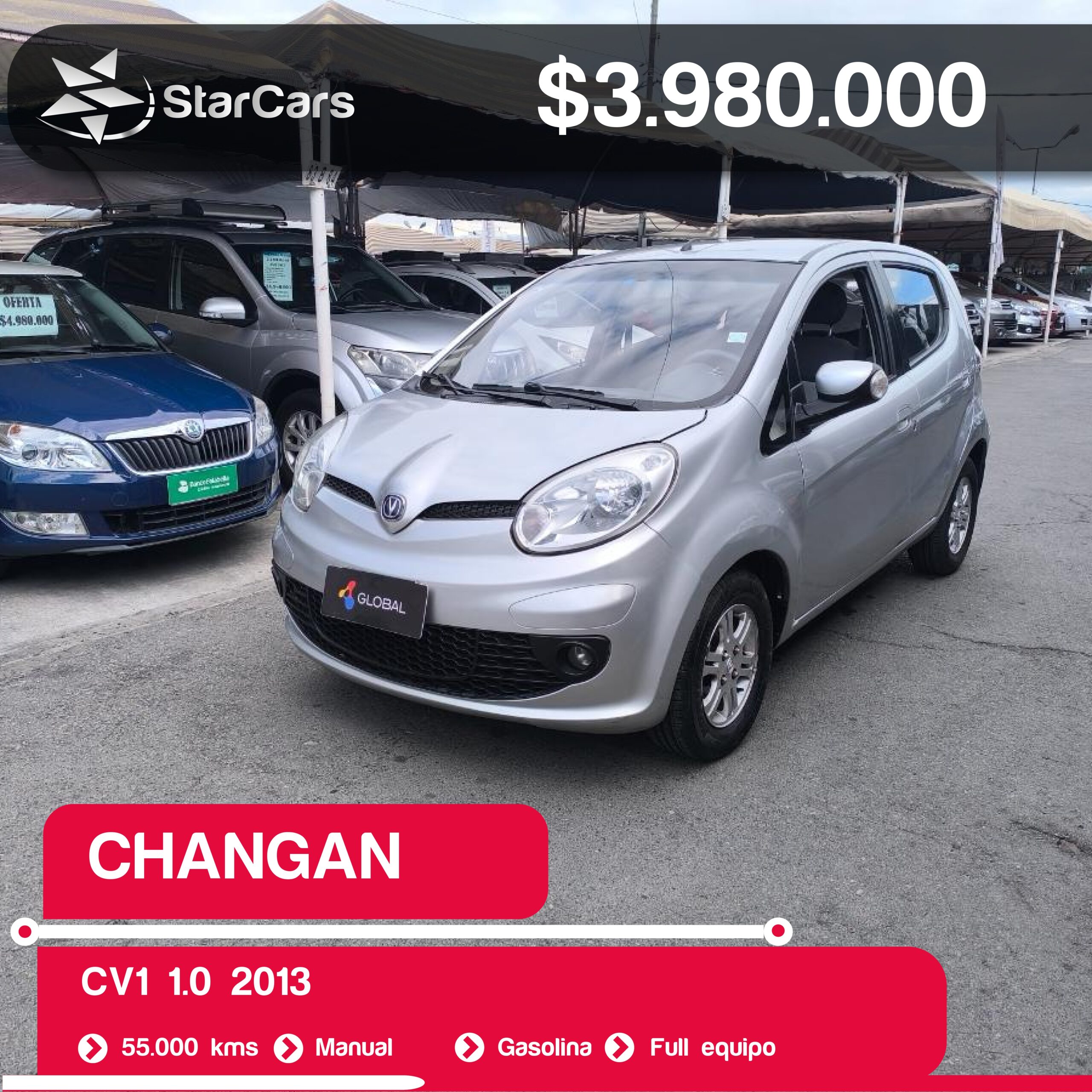 CHANGAN CV1 2013 1.0CC