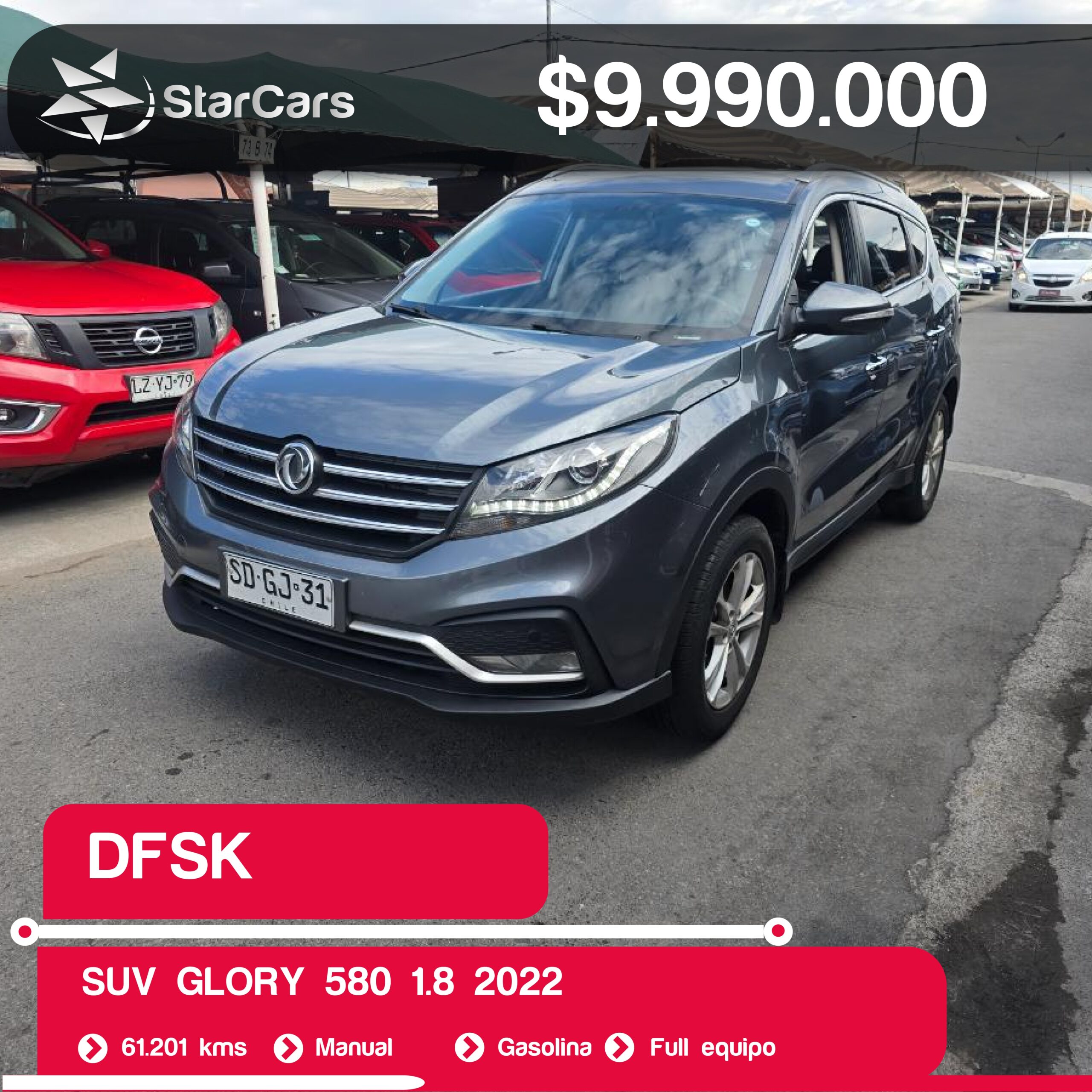 DFSK SUV GLORY 580 2022 1.8CC