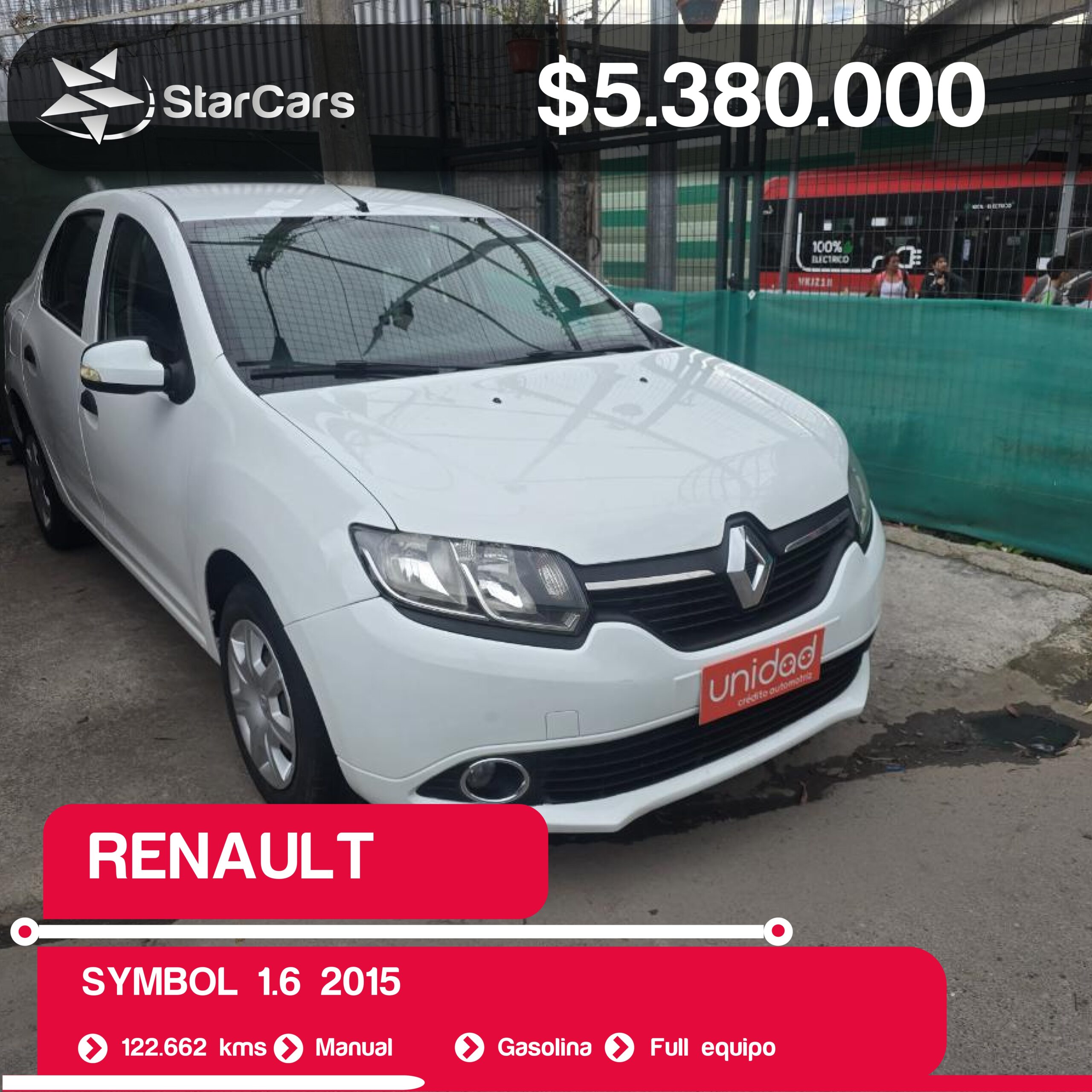RENAULT SYMBOL 2015 1.6CC